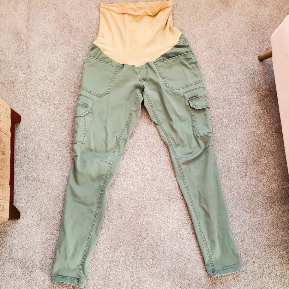 Motherhood Maternity Cargo skinny pants sz XS